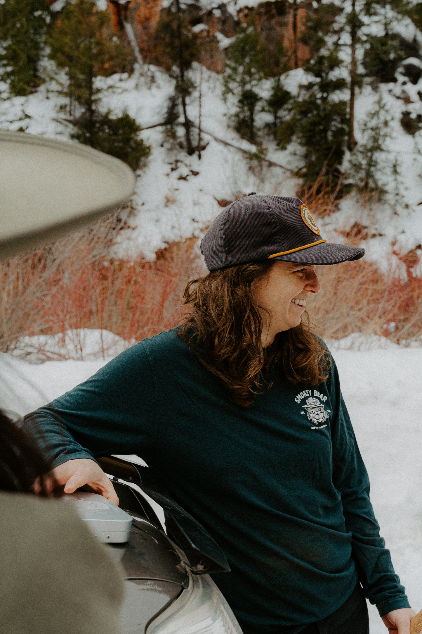 Smokey Bear X Flylords Bamboo Hoodie