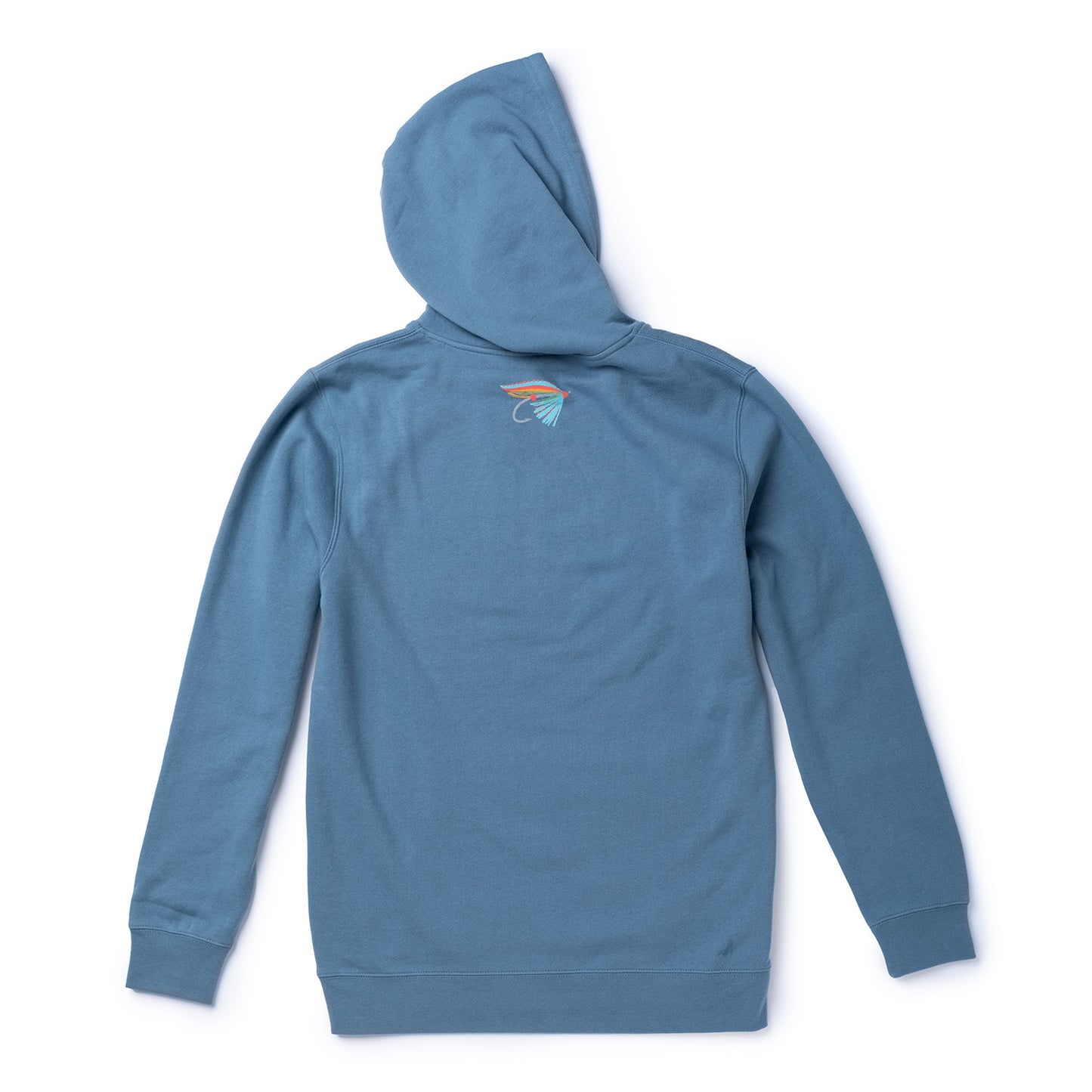 Seager X Flylords Dry Fly Hoodie Steel Blue