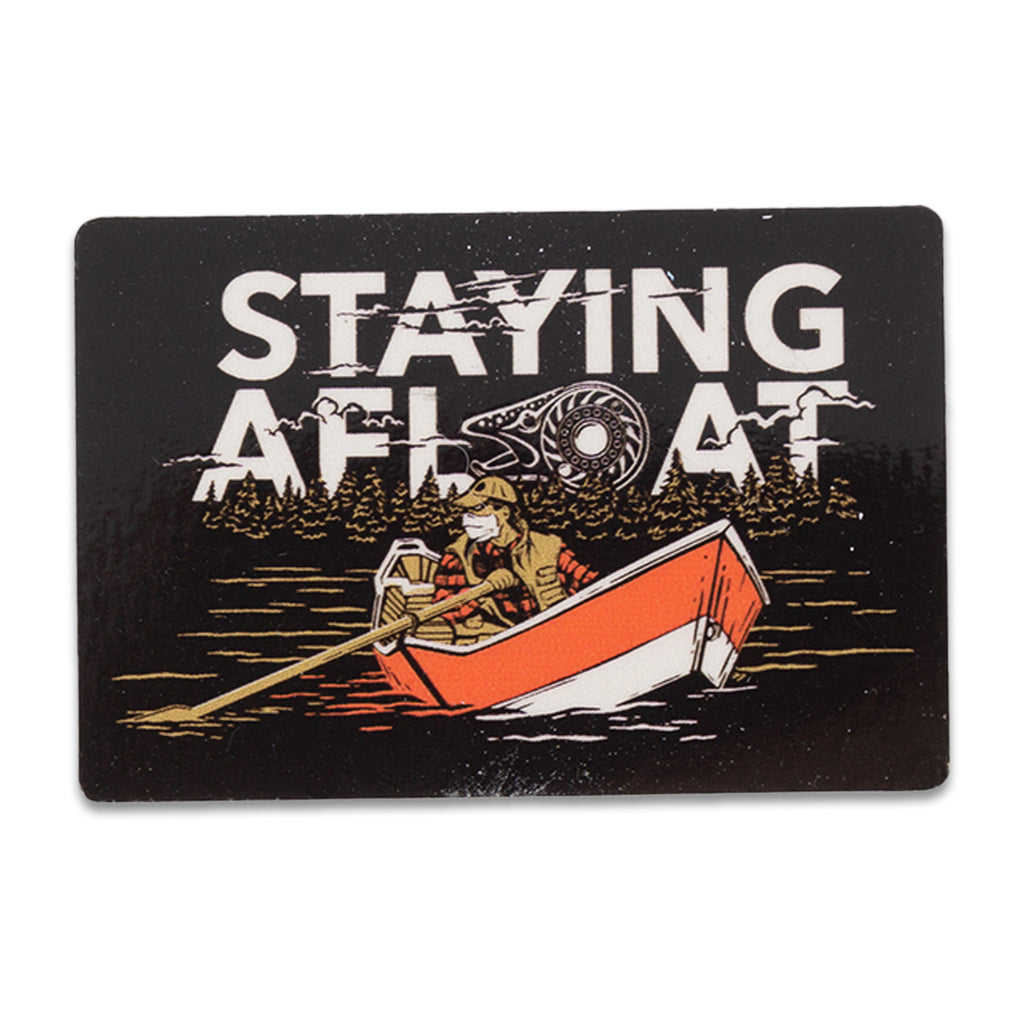 Staying Afloat Sticker