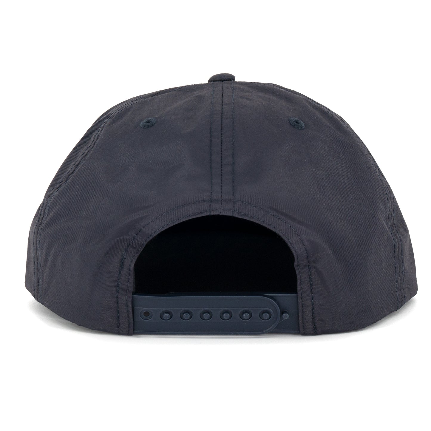 Navy Bear Hat, White Cord