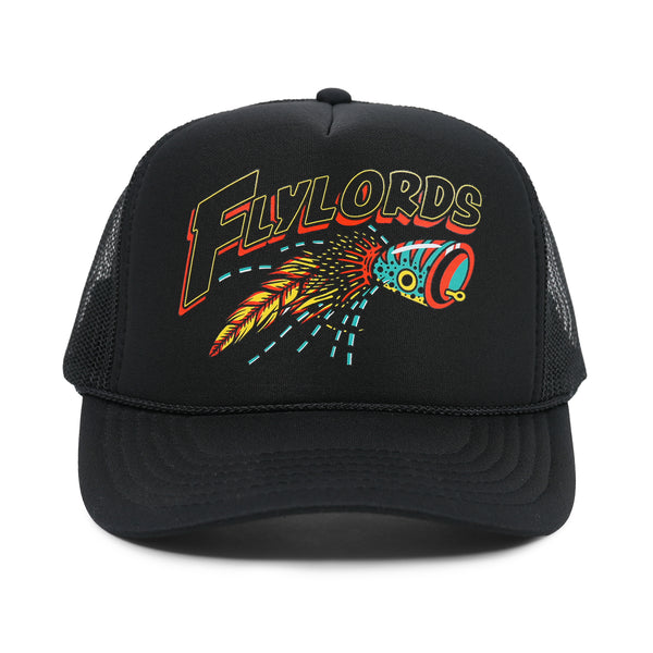 Retro Bass Popper Foam Trucker
