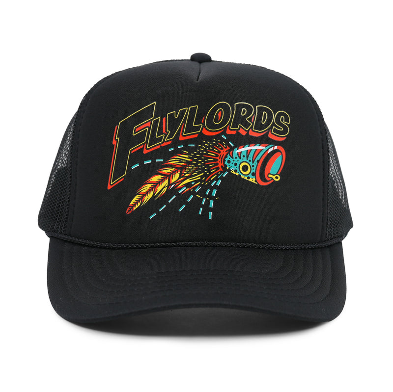 Retro Bass Popper Foam Trucker