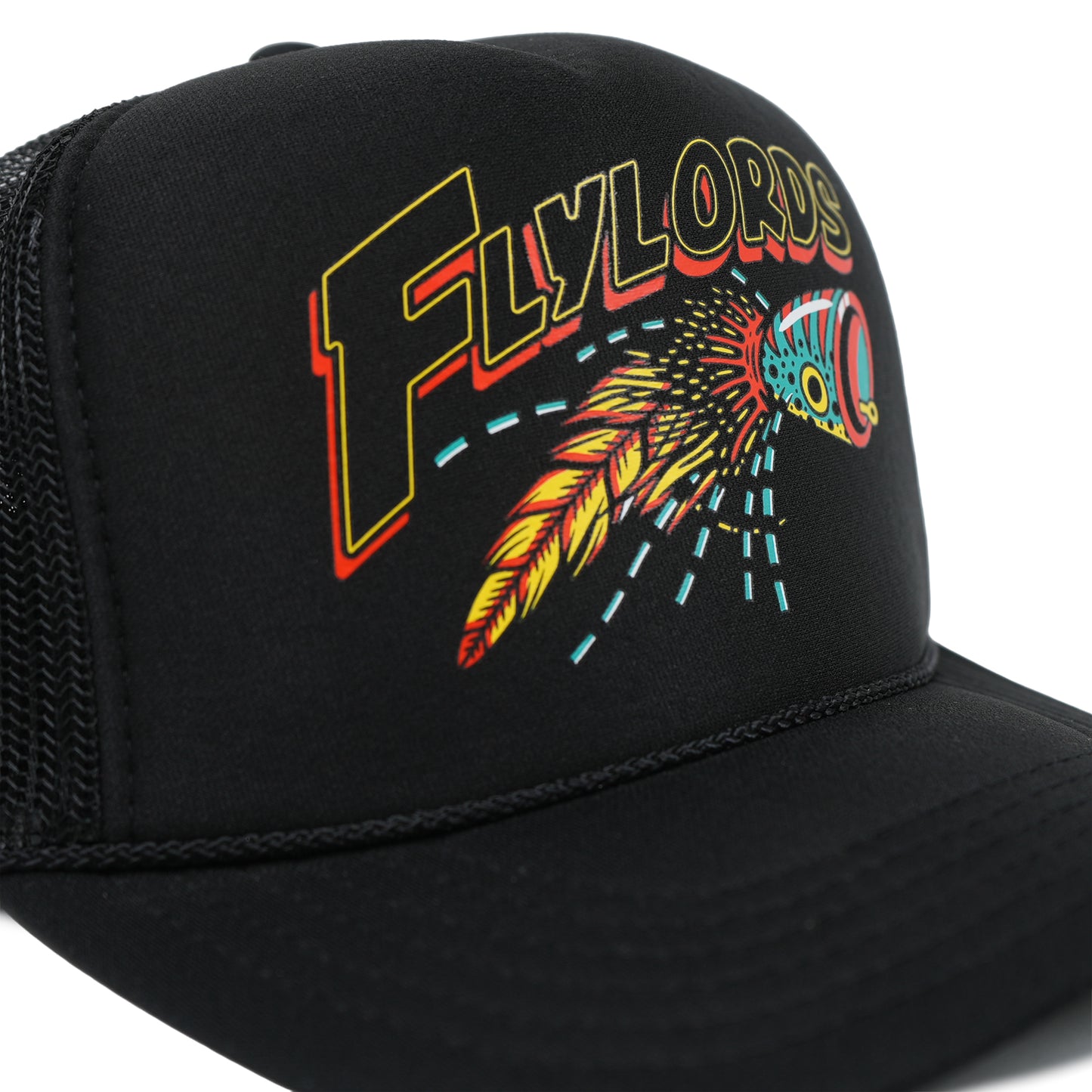 Retro Bass Popper Foam Trucker