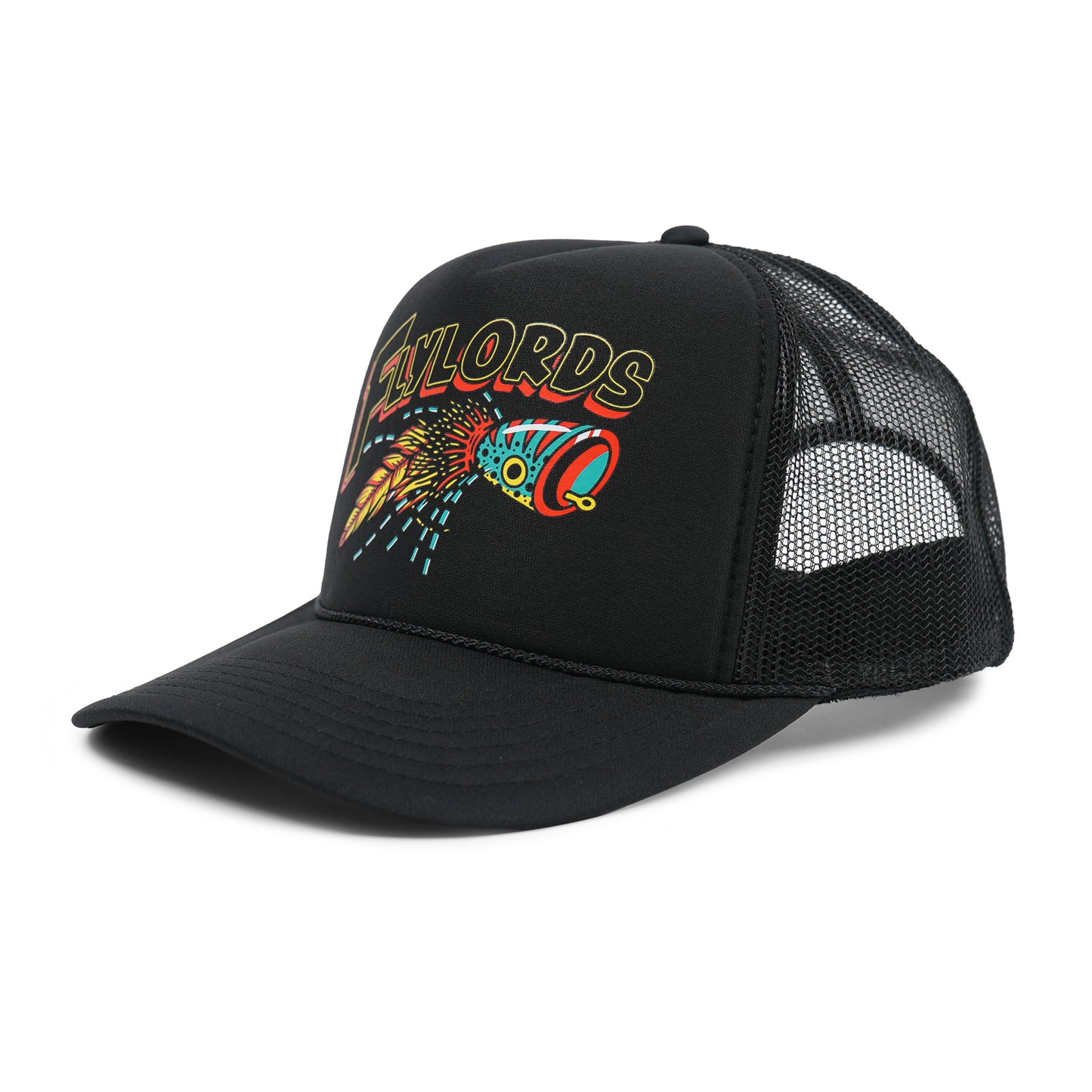Retro Bass Popper Foam Trucker