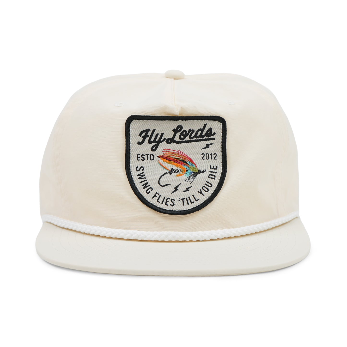 Classic White Swing Flies Hat