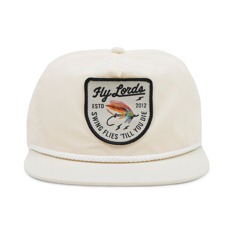 Classic White Swing Flies Hat