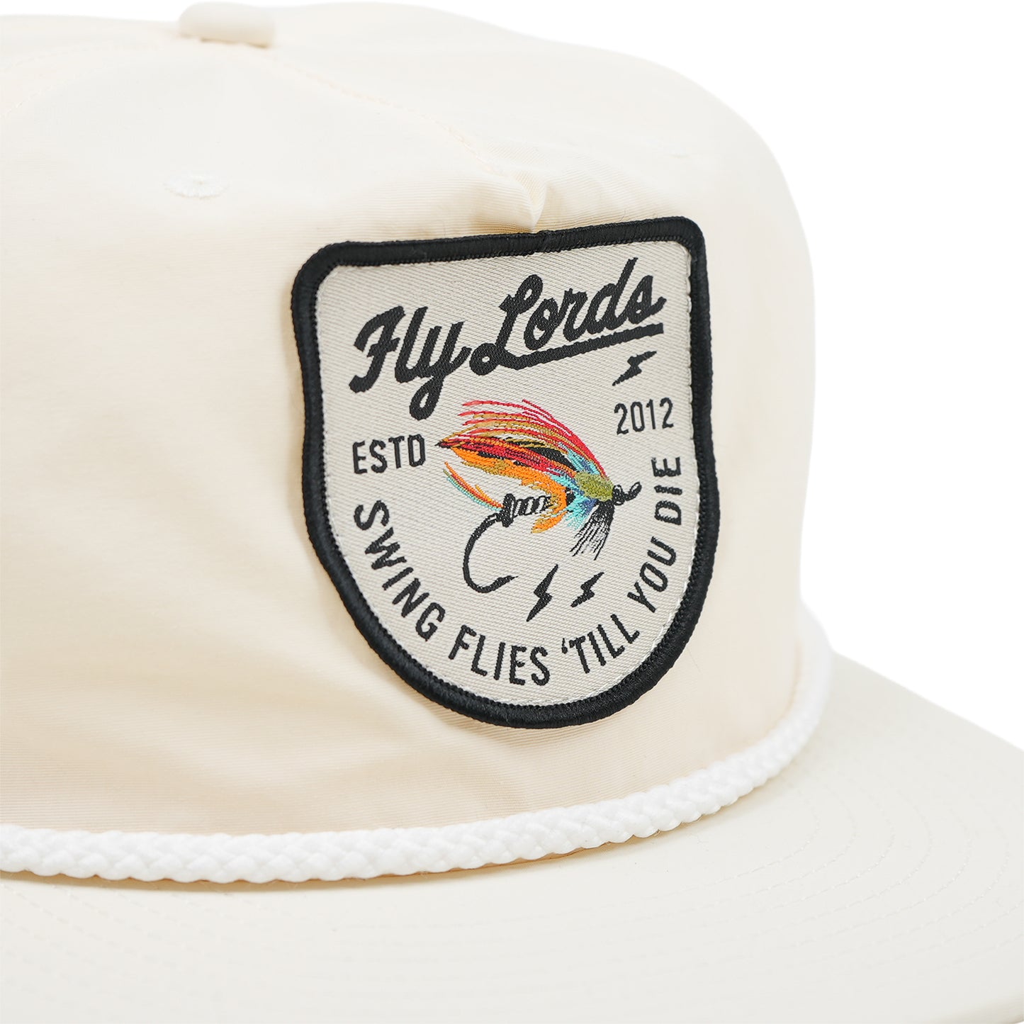 Classic White Swing Flies Hat