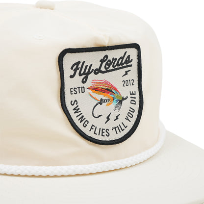 Classic White Swing Flies Hat