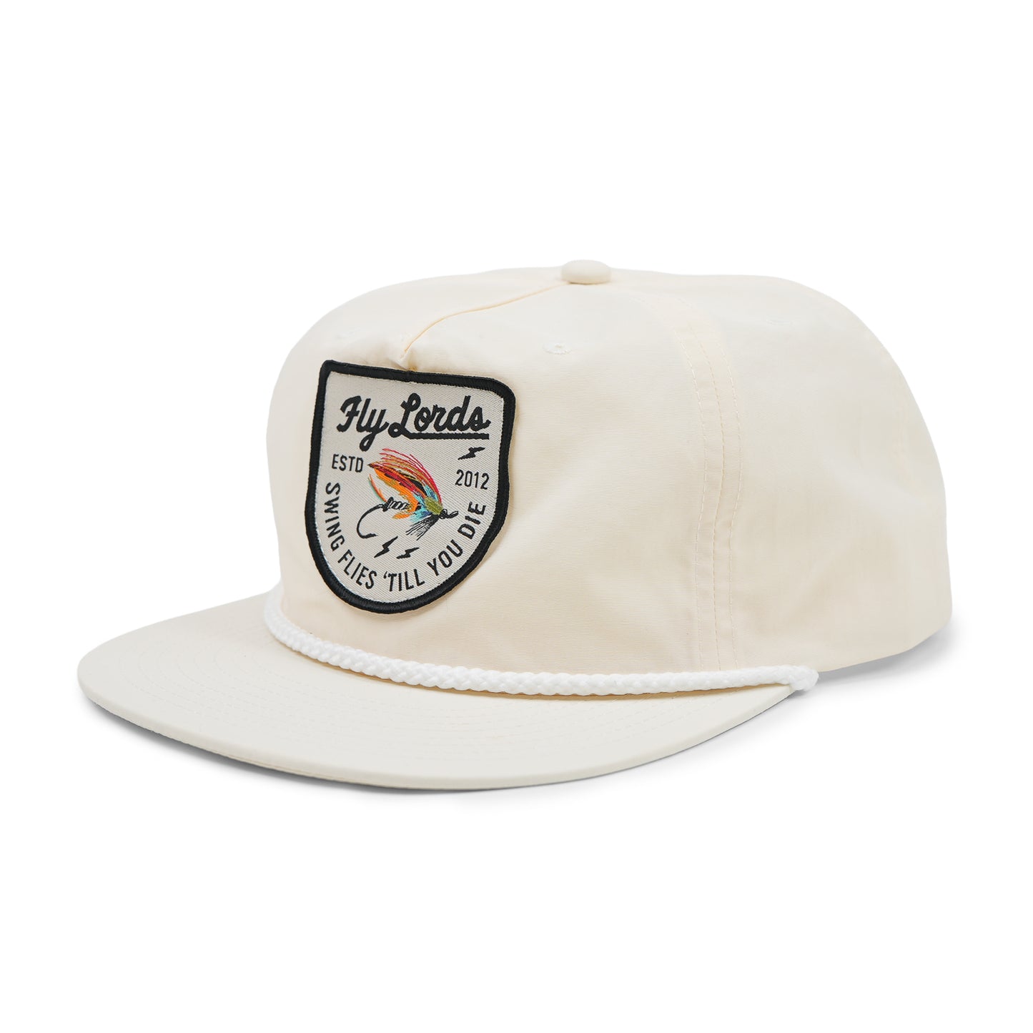 Classic White Swing Flies Hat