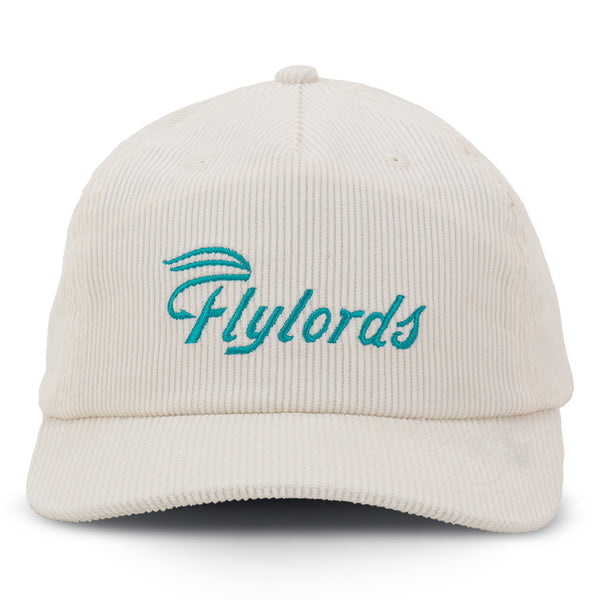 White Cord Embroidered Hat