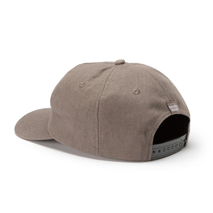 Seager X Flylords Wader Hemp Snapback Stone Grey