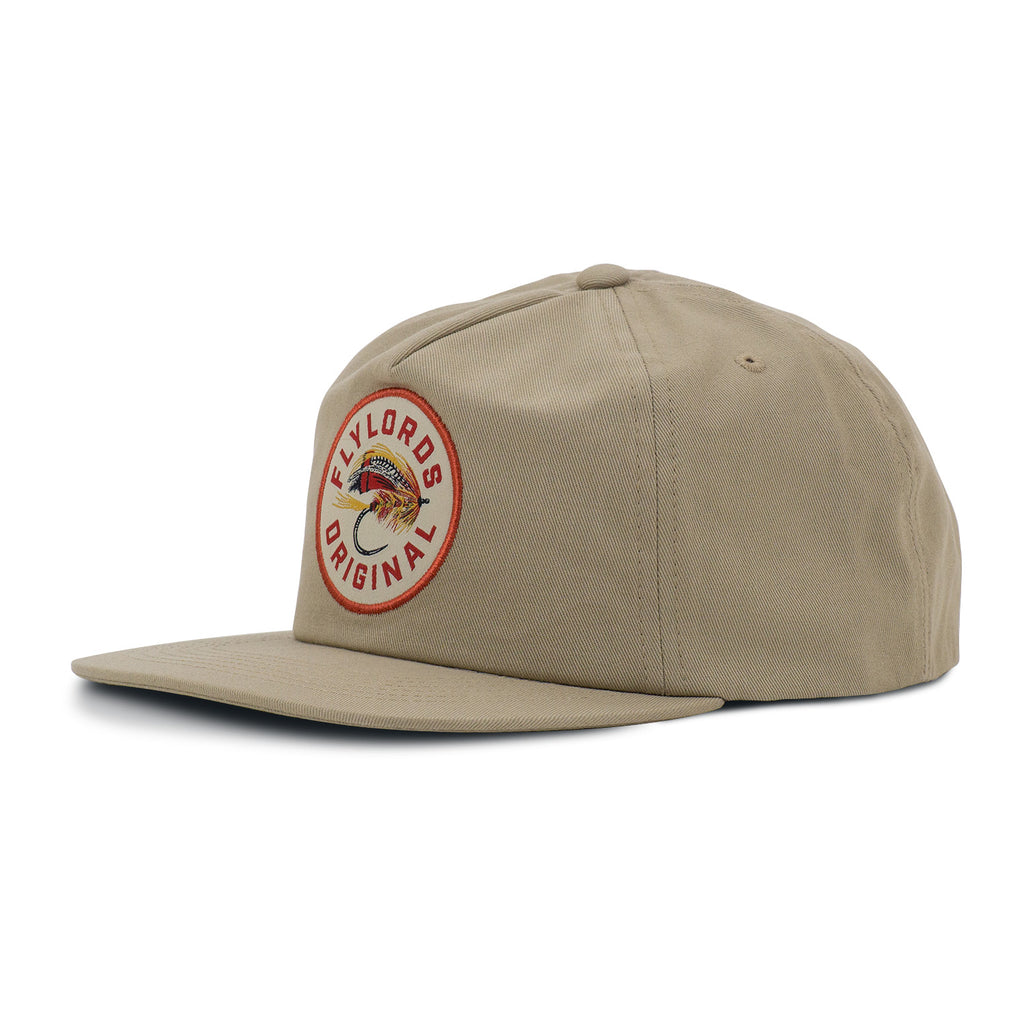 Khaki Hat with Fly Patch