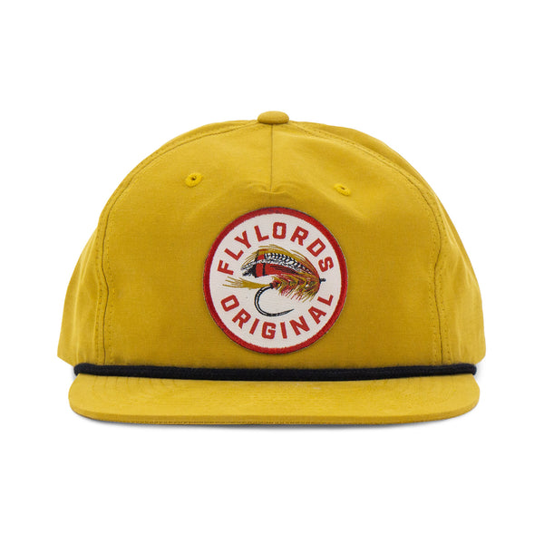 Mustard Hat with Fly Patch